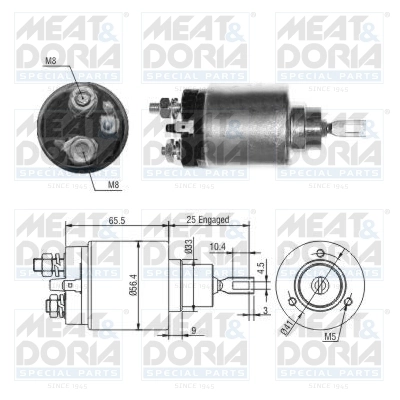 Solenoid Switch, starter